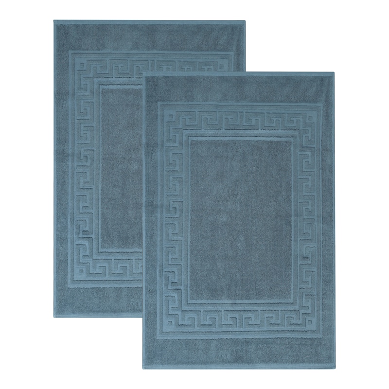 Superior Plush & Absorbent 900 GSM Cotton Bath Mat - (Set of 2)
