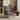 GDFStudio Upholstered Wingback Accent Chair with High Back and Walnut Wood Legs
