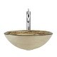 preview thumbnail 16 of 24, 631 Foil Glass Sink, Chrome Vessel Faucet, Sink Ring, Pop-up Drain