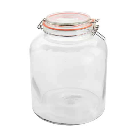 22.4 Cup Glass Jar With Lid