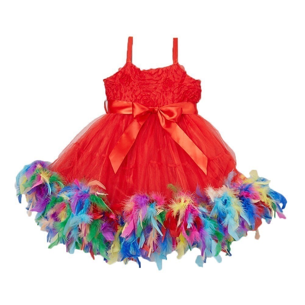 girls frilly dress