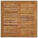 preview thumbnail 6 of 6, vidaXL Folding Patio Table 35.4"x35.4"x29.5" Solid Acacia Wood
