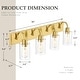 preview thumbnail 13 of 105, Bathroom Vanity Light Fixtures - Farmhouse Wall Light for Bathroom