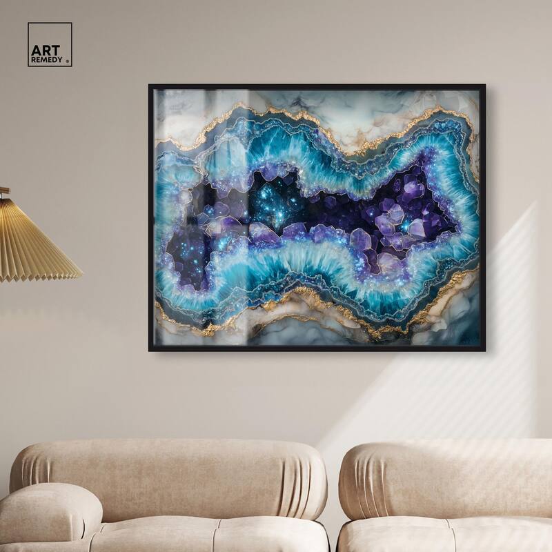 Stellar Shard Core Shadowbox by Art Remedy