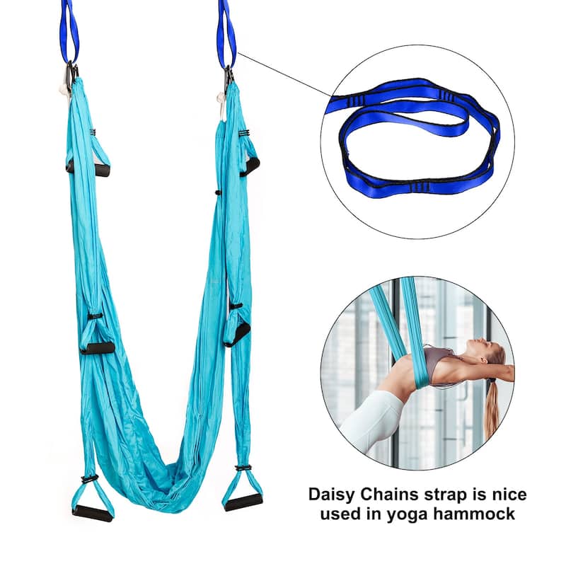 25KN Daisy Chain Yoga Extend Belt 1.5M, Climbing Straps for Exercise - 1.5M