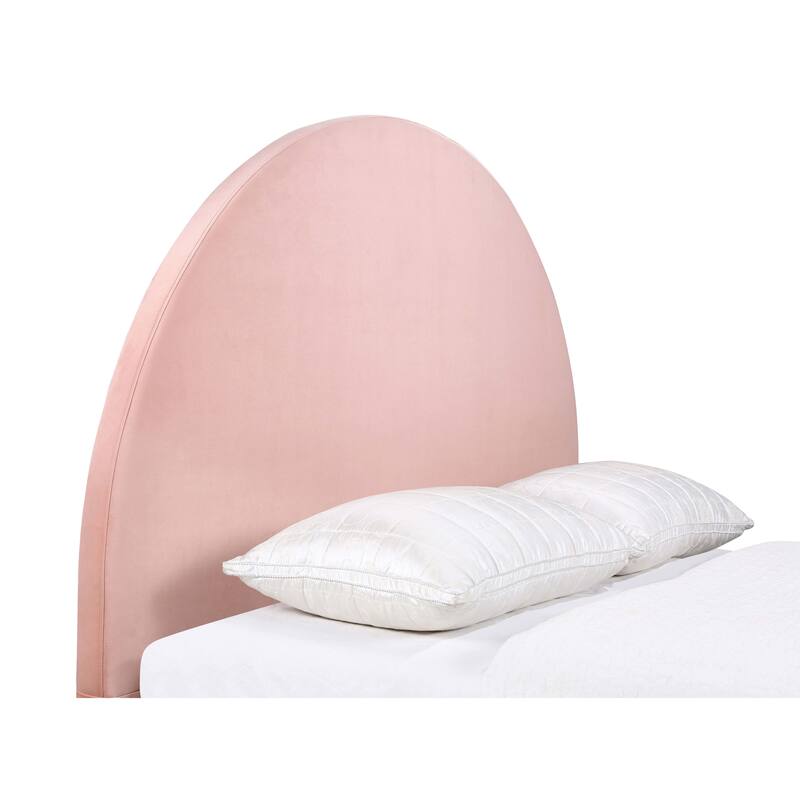 June Transitional Upholstered Panel Headboard
