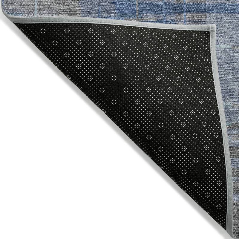Machine Washable Indoor/ Outdoor Contemporary Aaron Chantille Rug
