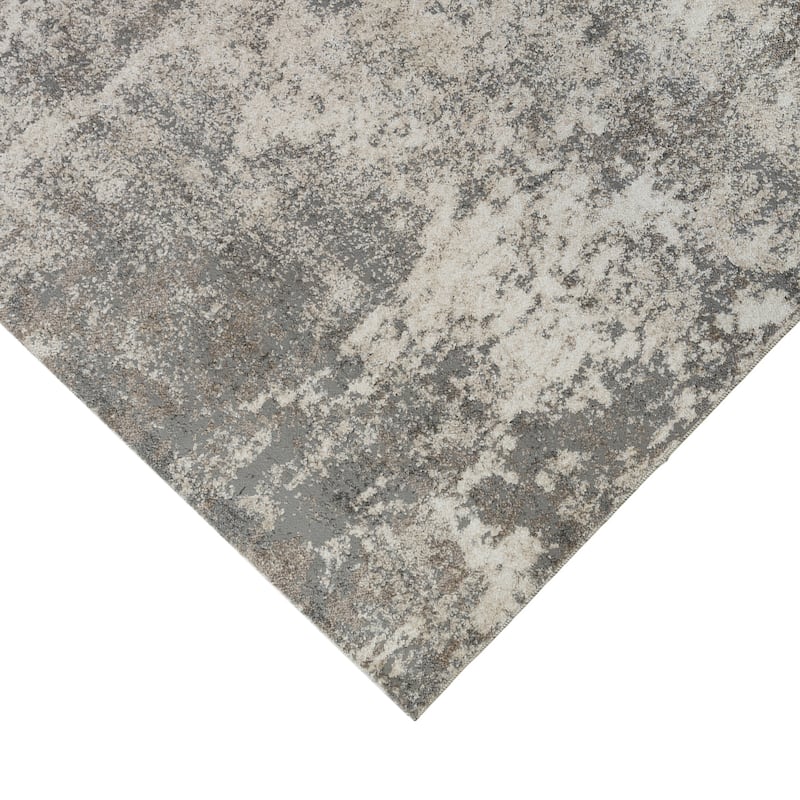 Yamanu Acy Abstract Polyester Area Rug