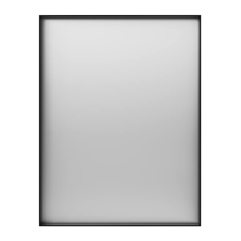 TOOLKISS Aluminum Alloy Round & Right Angle Frame Vanity Mirror