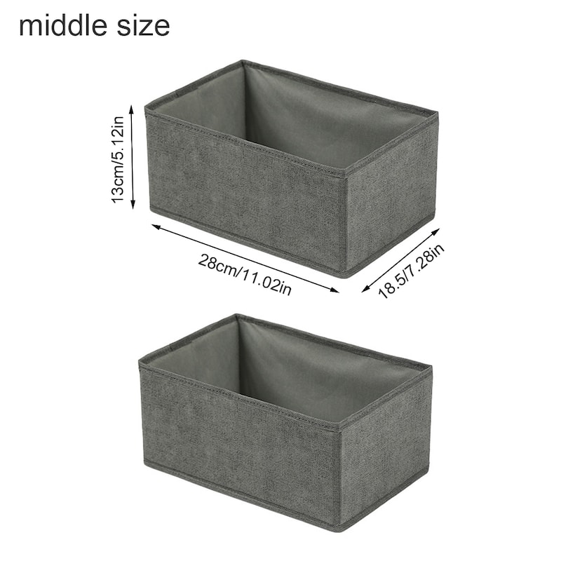 8-in-1 Foldable Underwear Storage Basket - Drawer-Style Organizer for Clothes, Compact & Portable for Indoor & Outdoor Use(Maybe