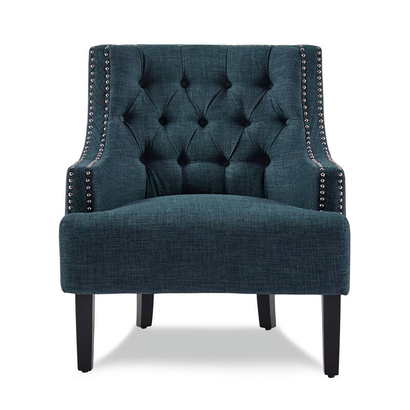 Lorenzi Upholstered Button-tufted Accent Chair