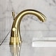 preview thumbnail 37 of 35, Kingston Brass Convergent Two-Handle 3-Hole Deck Mount Widespread Bathroom Faucet with Knurled Handle and Brass Pop-Up Drain