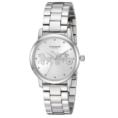 Coach Women's Grand White Dial Watch - 14502975 - 6 (36)