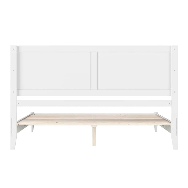 Berkshire Solid Wood Low Profile Platform Bed