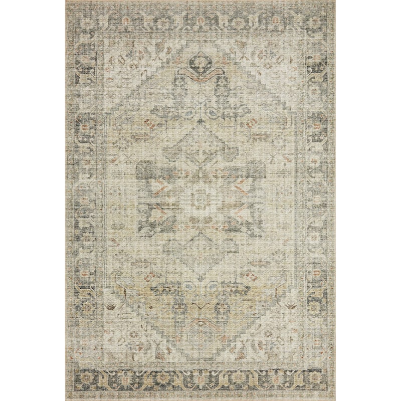 Alexander Home Leanne Printed Persian Distressed Vintage Area Rug