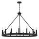 Acroma 15 Light 40 In Modern Farmhouse Wagon Wheel Chandelier-UL