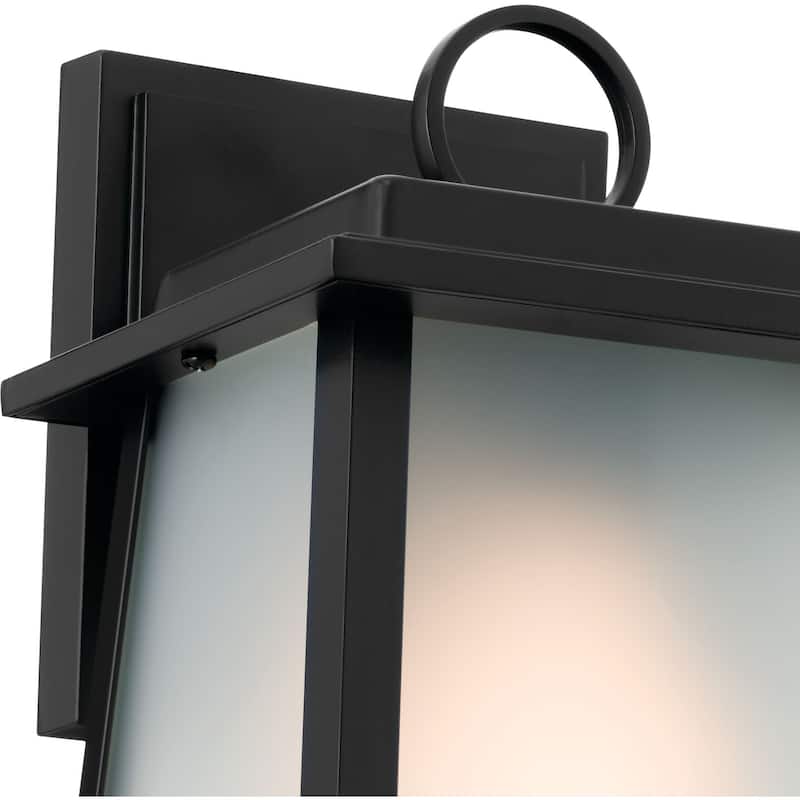 Kichler 59104 Noward 9" Tall Outdoor Wall Sconce with Satin Etched