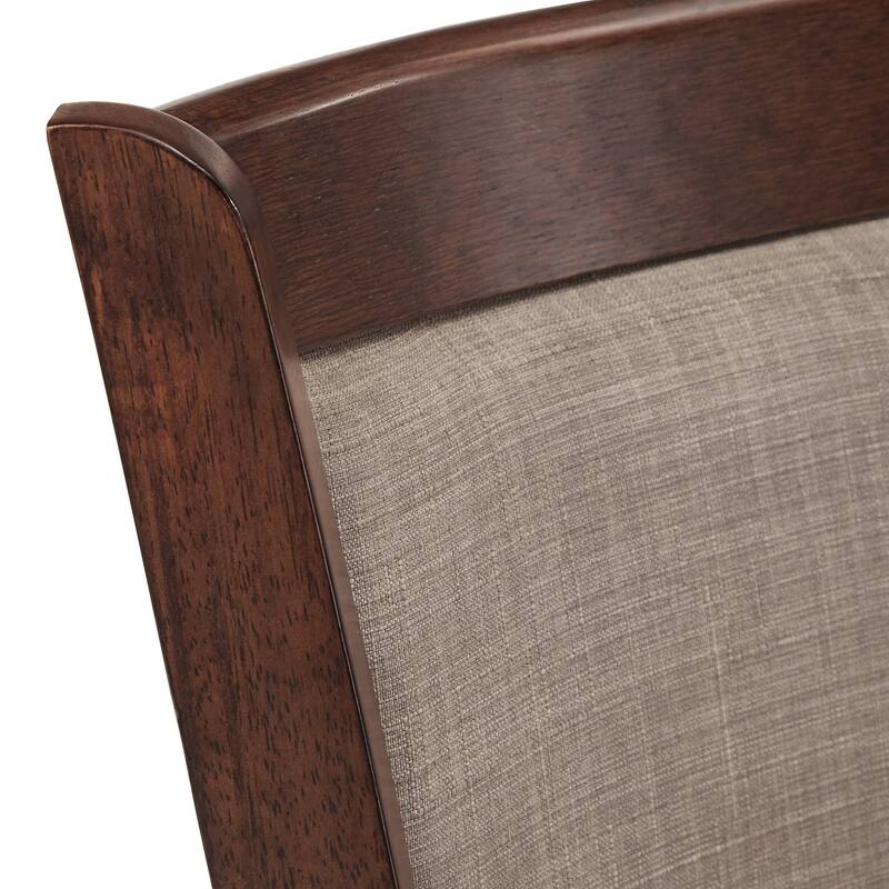 Verona Panel Back Swivel Counter Height Stool by iNSPIRE Q Classic