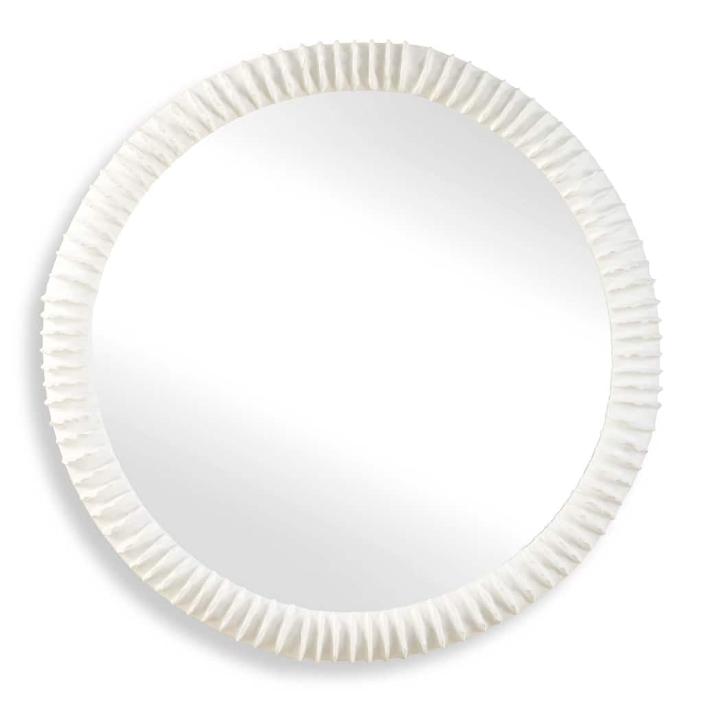 Uttermost 08267 Akiko 35-1/2" Diameter Circular Flat Ceramic Framed