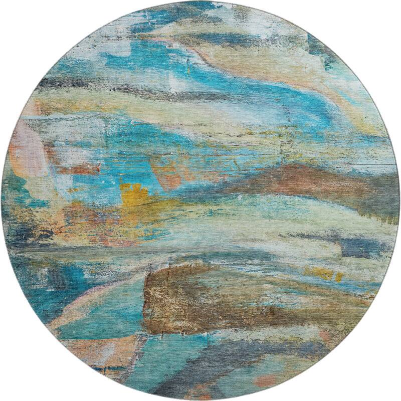 Premium Washable Super Soft Abstract Chic Mayfield Rug