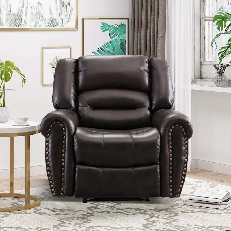 Large Power Lift Recliner Chair with Massage and Heat, Overstuffed Wide Recliners with 2 Cup Holders and USB Port