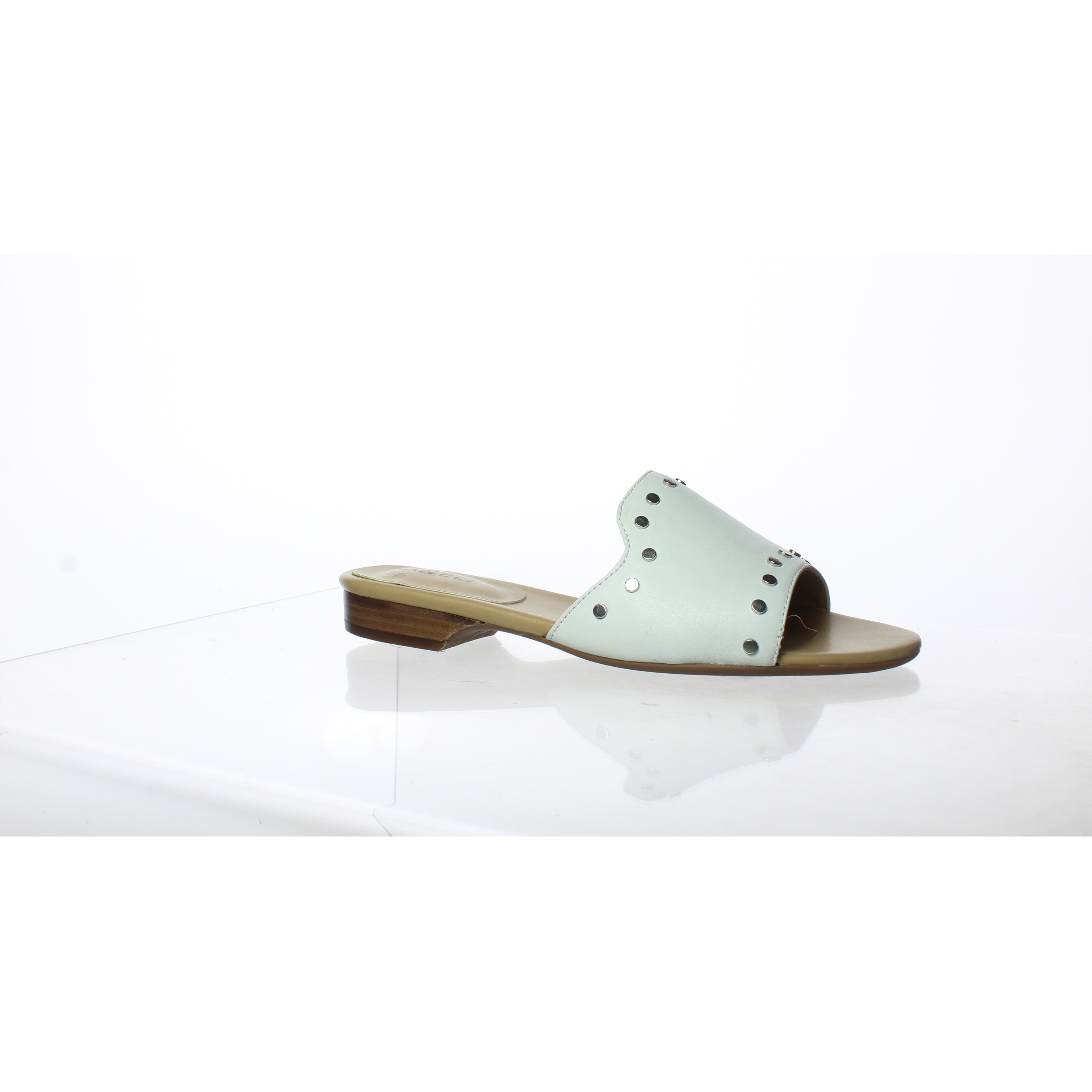 VANELi Womens Bonet White Nappa Sandals 