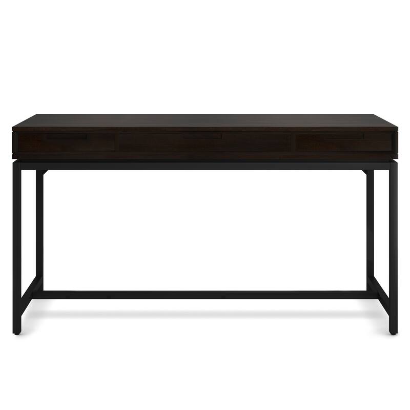 WYNDENHALL Devlin SOLID HARDWOOD Industrial 60 inch Wide Desk
