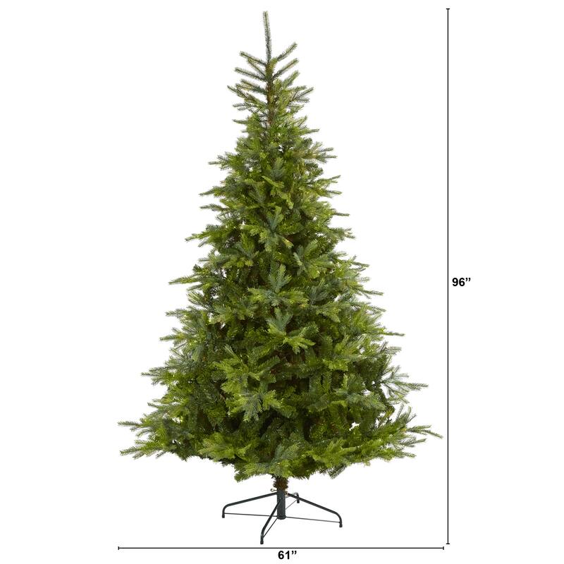 8' North Carolina Spruce Artificial Christmas Tree