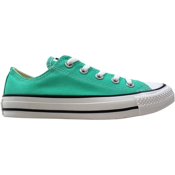 converse white green