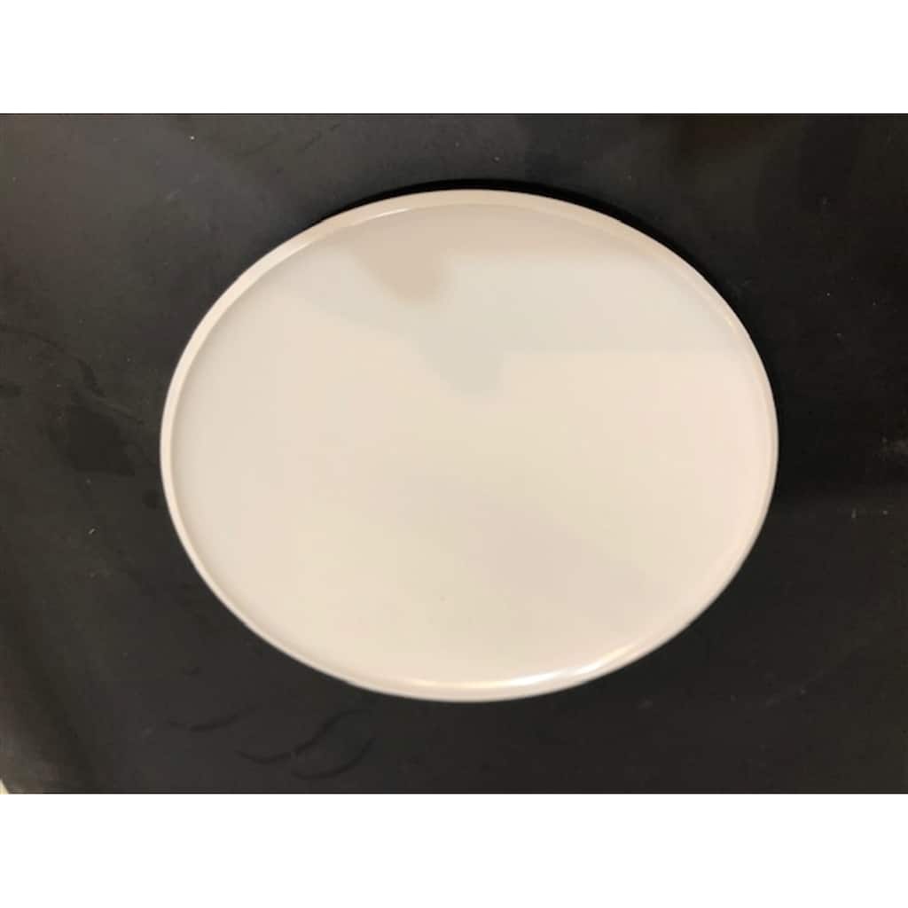 Melamine Round Plate 7.5" White- A