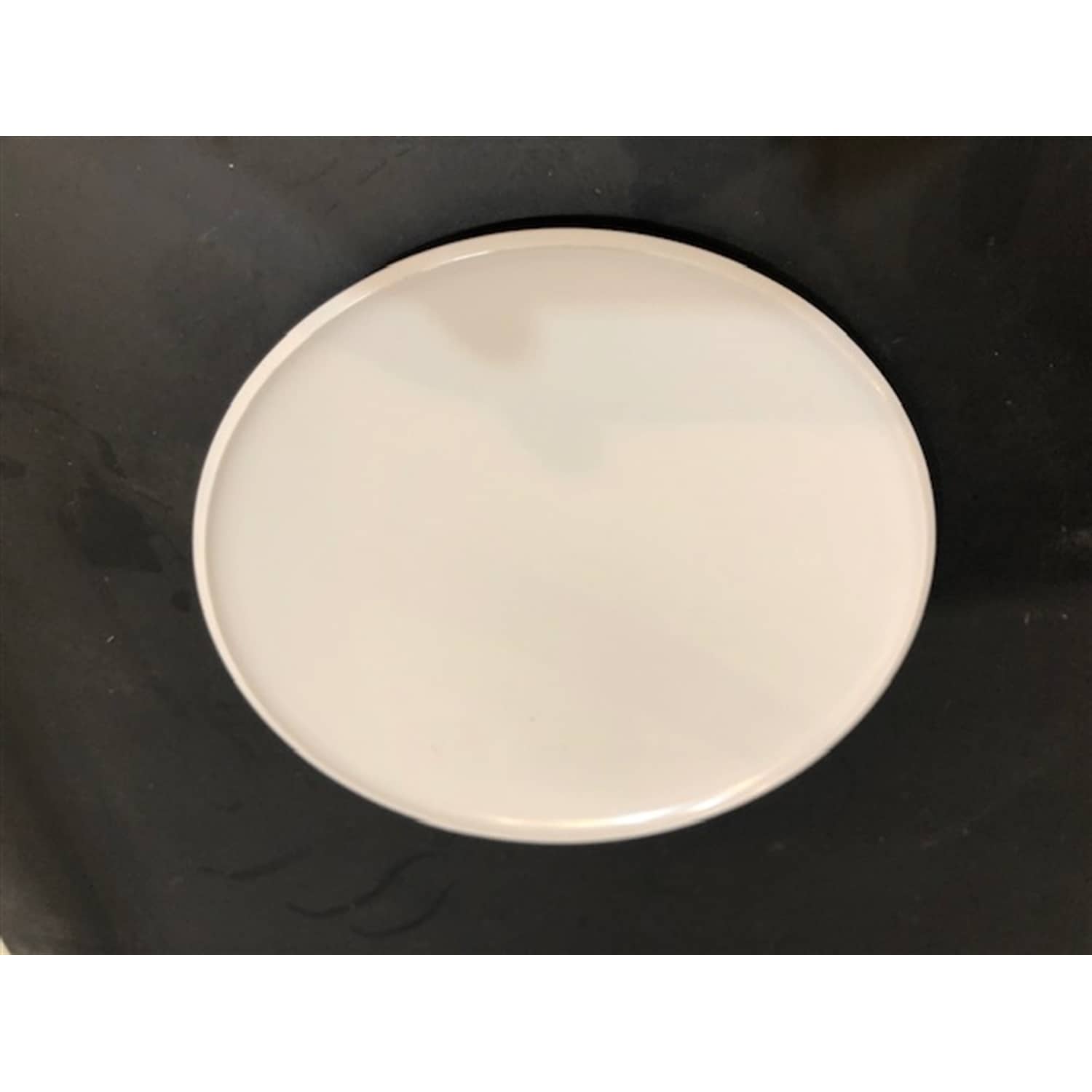 Melamine Round Plate 7.5" White- A