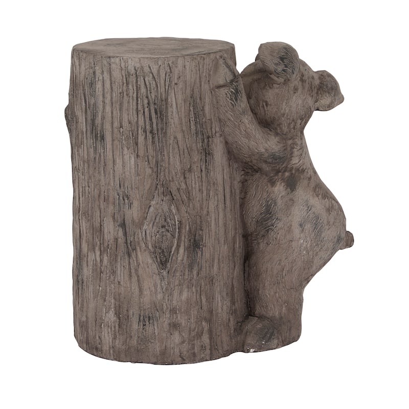 Brown MGO Modern Farmhouse Garden Sculpture - 16 x 10 x 16