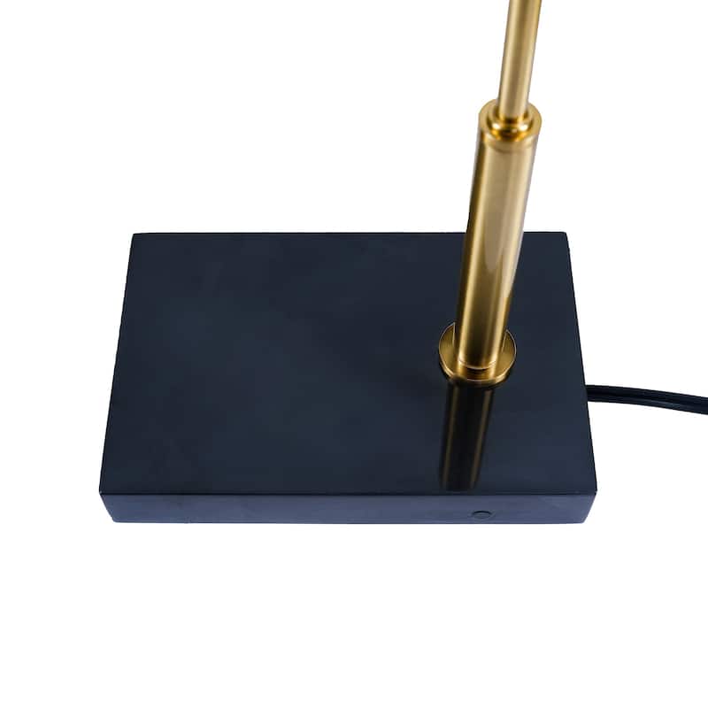 High Quality Hotel European Modern Bed Side nightstand Decorative Led Table/desk Lamp, Lumora Table Lamp - Black outer