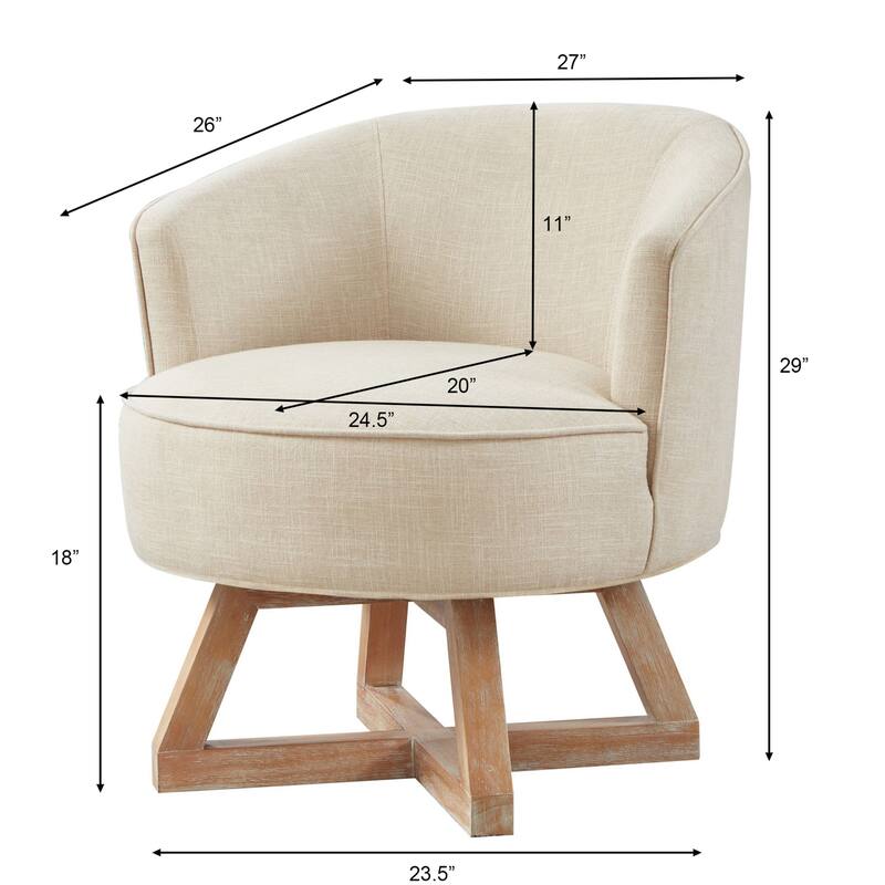 Modern Style Free Swivel Chair