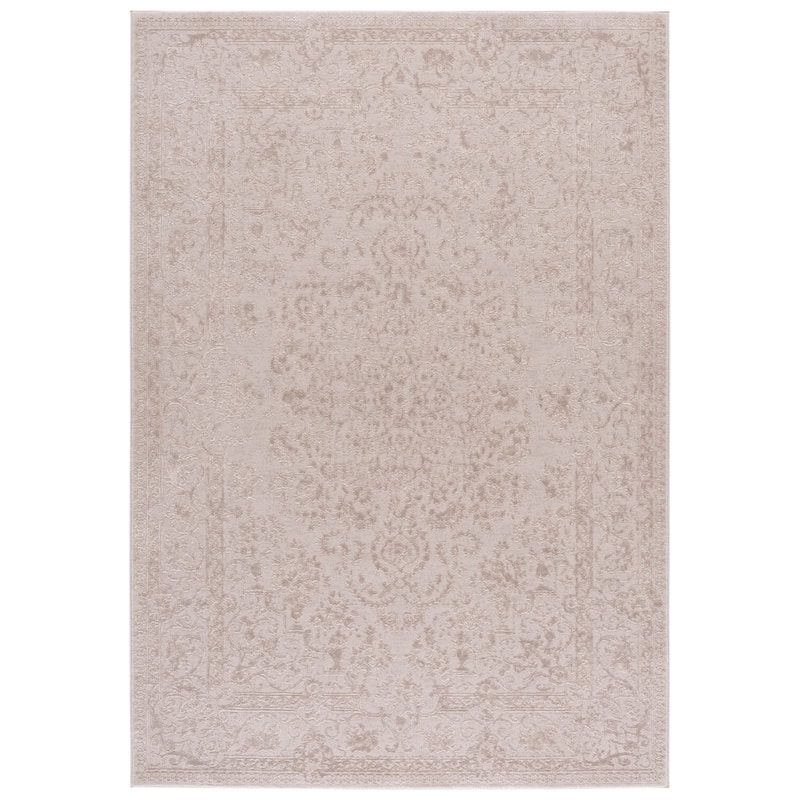 SAFAVIEH Reflection Euna Charming Oriental Rug - 4' x 6' - Ivory/White