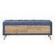 preview thumbnail 40 of 56, 4 Pcs Bedroom Sets Platform Bed with 2 Nightstands and Storage