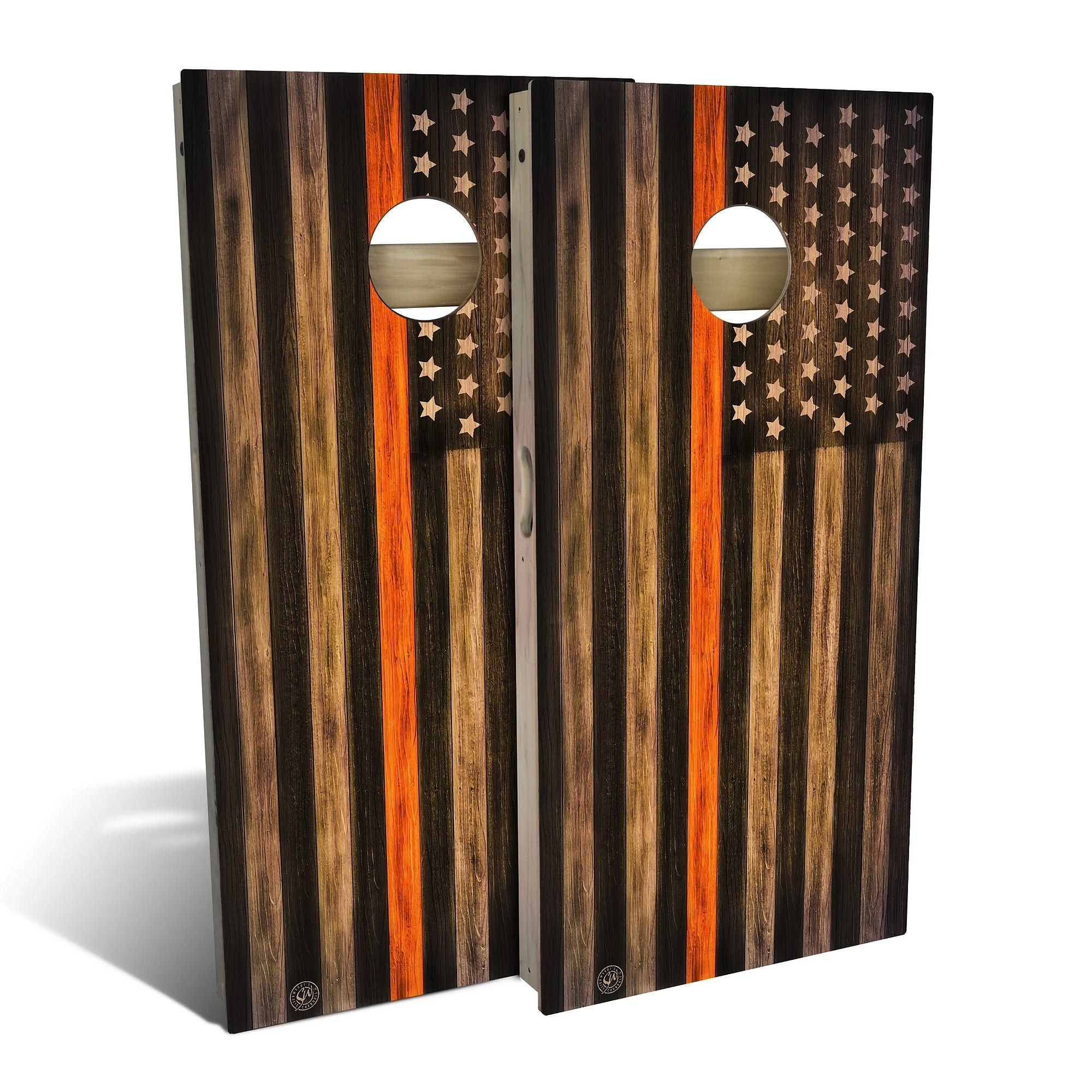 Charred Search and Rescue Outdoor Cornhole Board Set