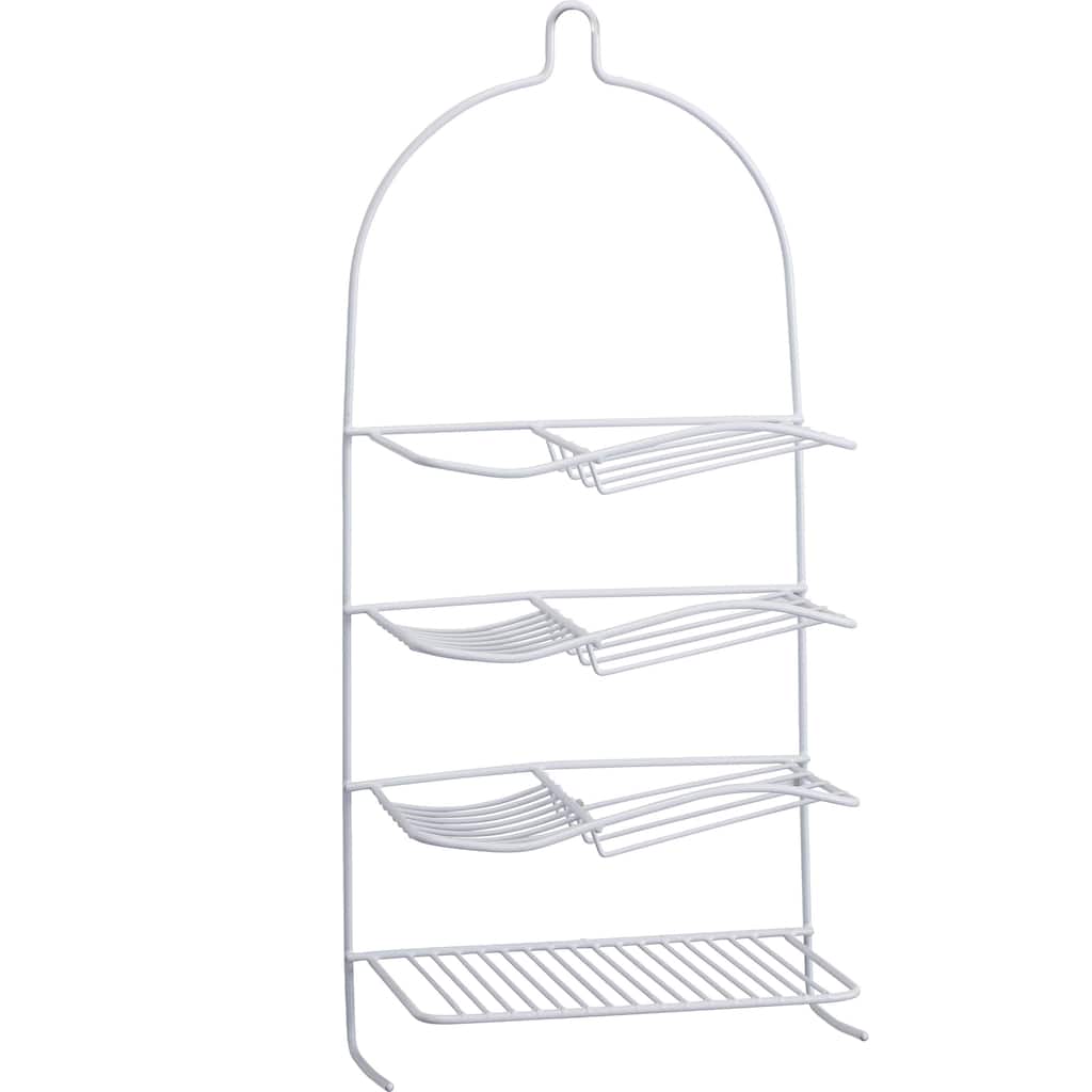 Bath Bliss Shower Caddy With Shampoo Shelf - 10" x 5" x 21.5"