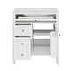 preview thumbnail 8 of 8, Bathroom Vanity with Top Sink, Modern Bathroom Storage Cabinet with 2 Drawers and a Tip-out Drawer