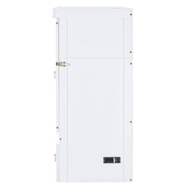 Space-Saving Queen Murphy Bed with Built-in USB Charging, Large Storage Drawer & Dual Finish Options