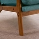 preview thumbnail 105 of 105, High Back Solid Wood Armrest Backrest Leisure Chair Accent Chair