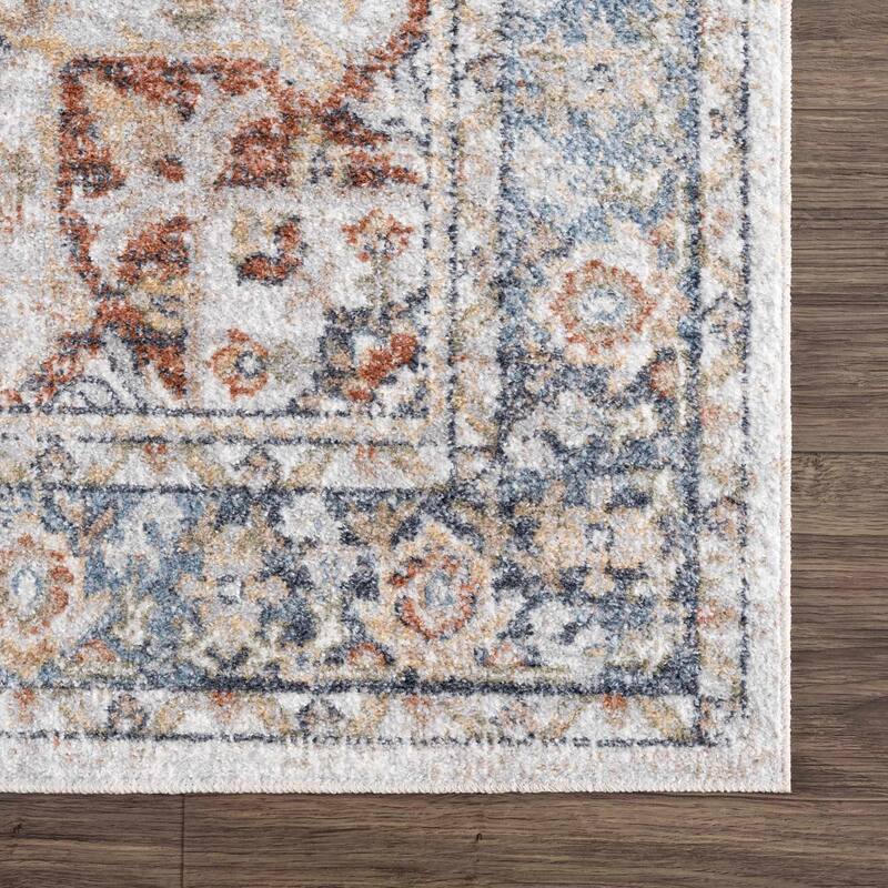 Akram Machine Washable Oriental Persian Area Rug