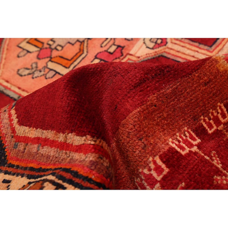 ECARPETGALLERY Hand-knotted Konya Anatolian Red Wool Rug - 5'1 x 10'10