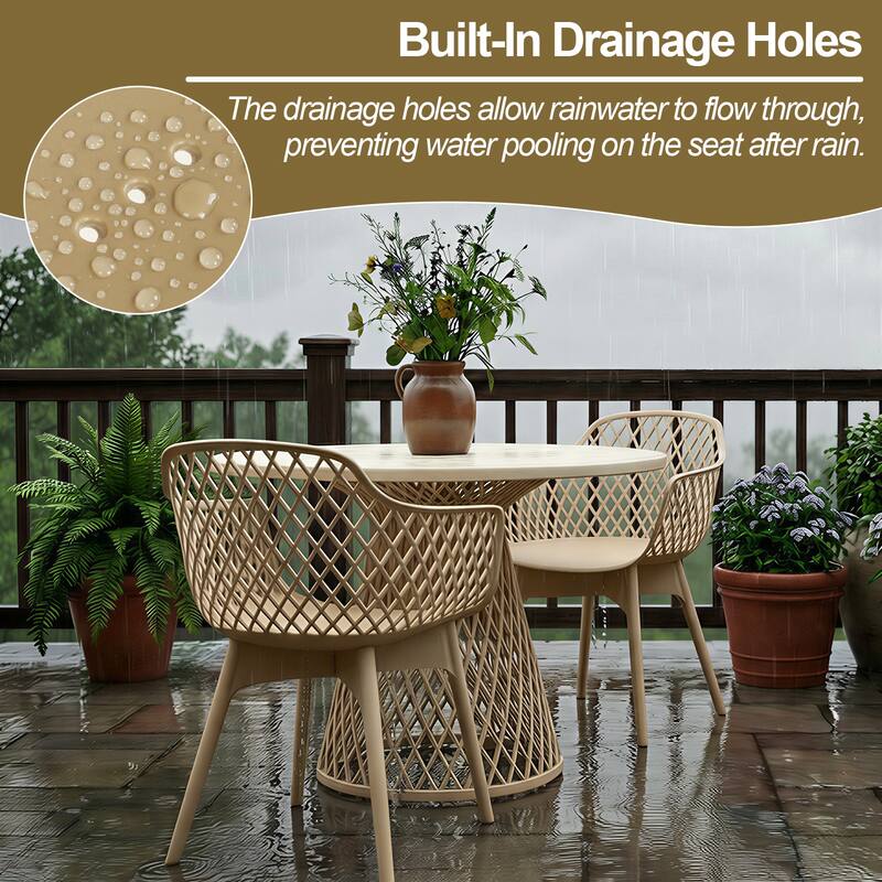 Aoodor Modern Dining Chairs Set of 4