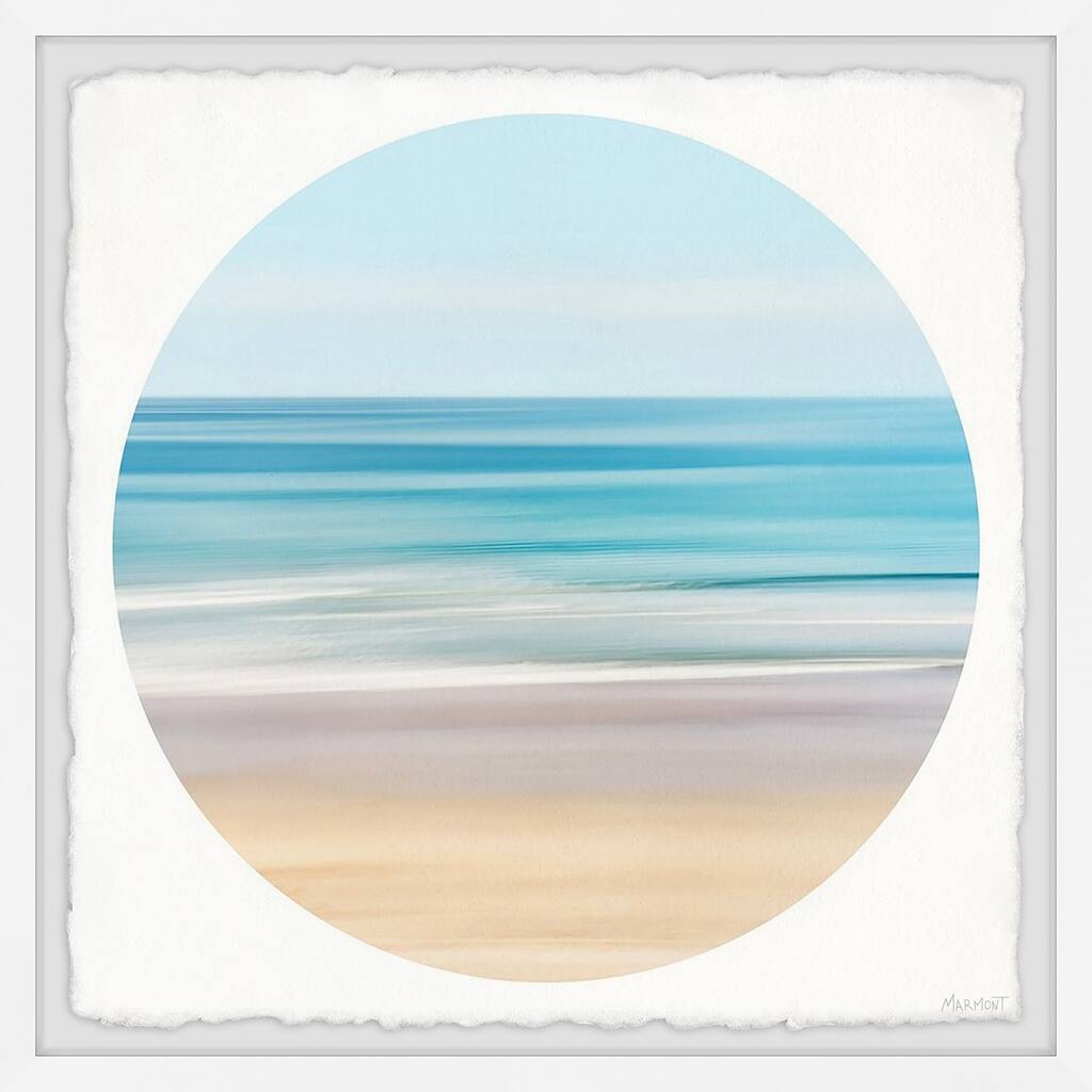 Find the Endless Sea Framed Wall Art, Coastal Serenity - Tranquil Ocean-Inspired Wall Décor
