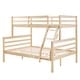 preview thumbnail 8 of 41, Twin Over Full Bunk Bed,Solid Wood Frame,High Guardrail,Safe for Kids