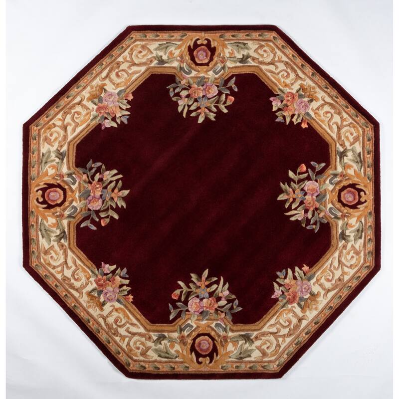 Momeni Harmony Hand Tufted Wool Traditional Floral Area Rug