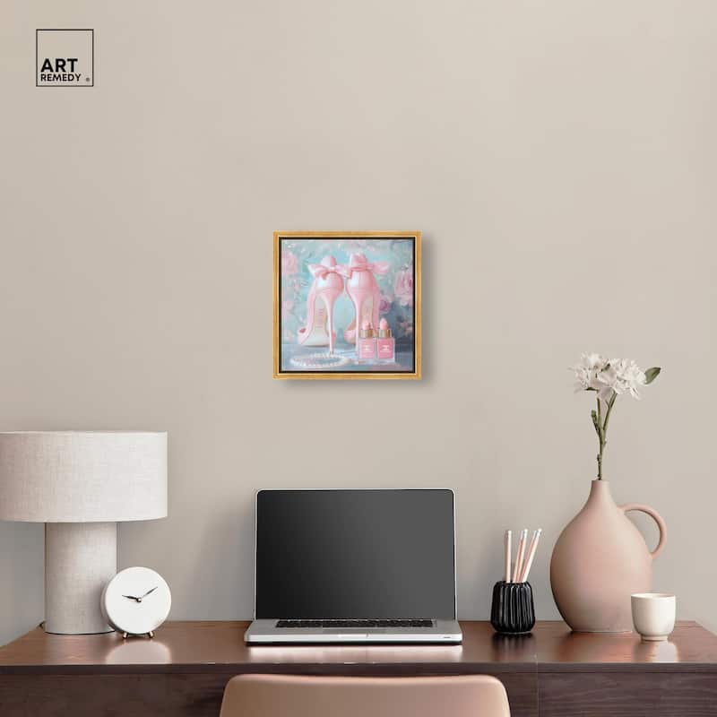 Love Dainty Heels Canvas by Art Remedy