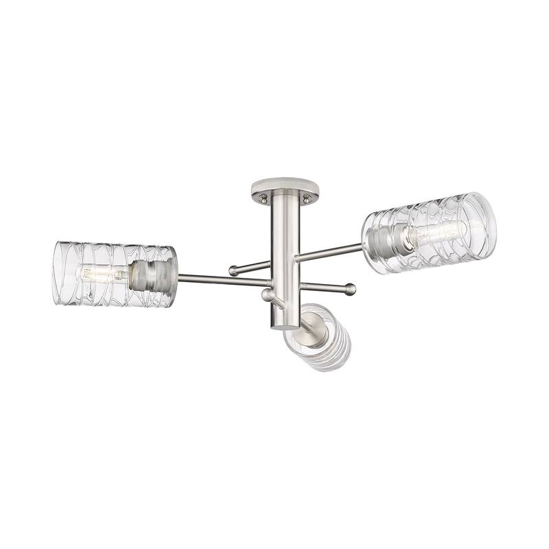 Innovations Lighting Crown Point - 3 Light 7" Flush Mount