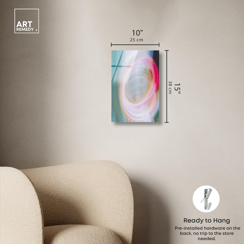 Swirling Light III Acrylic by Art Remedy, Ready to Hang